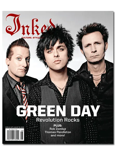 Inked Magazine: Green Day - August 2009