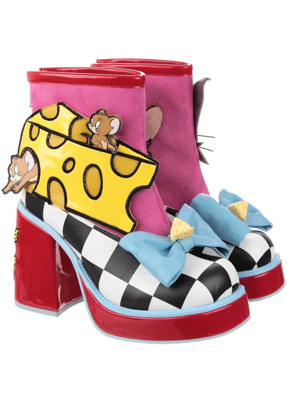 Irregular Choice x Tom and Jerry Sneaky Snack Boots