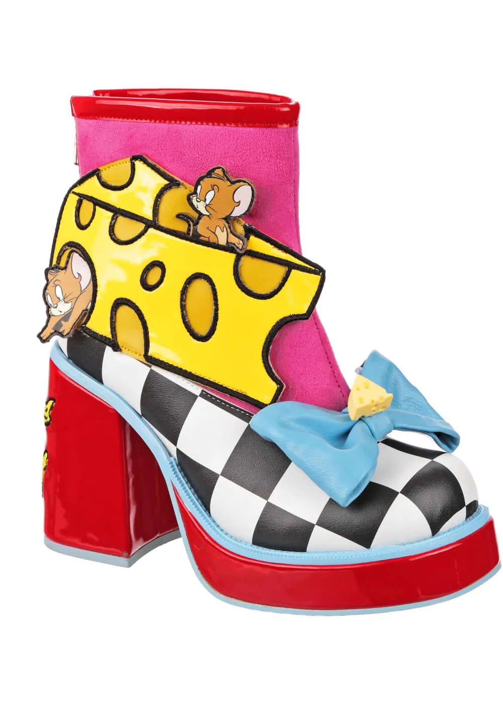 Irregular Choice x Tom and Jerry Sneaky Snack Boots