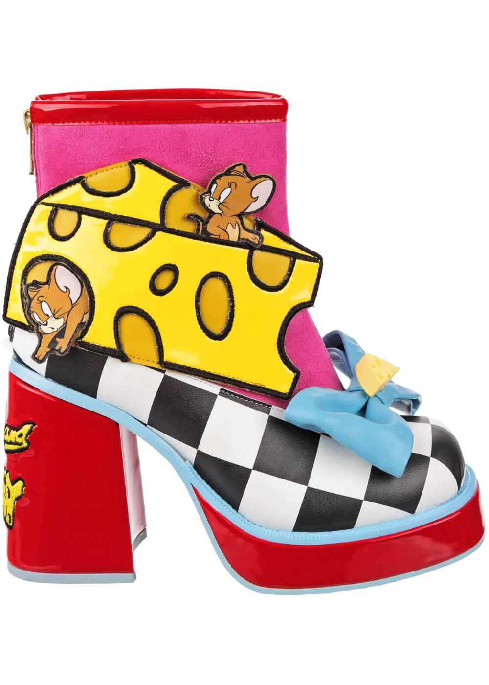 Irregular Choice x Tom and Jerry Sneaky Snack Boots