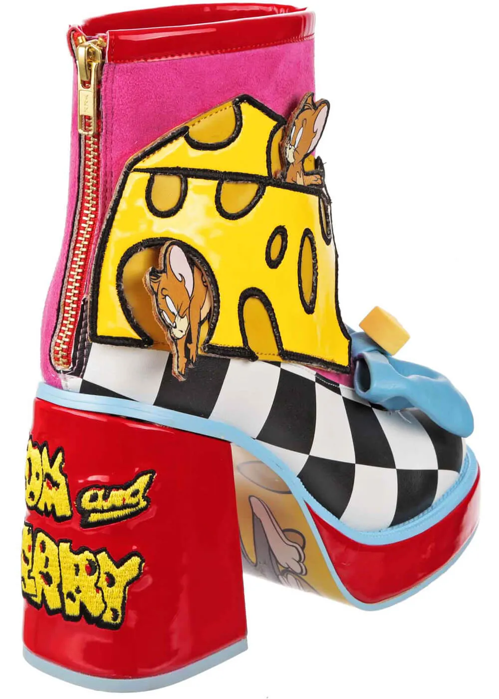 Irregular Choice x Tom and Jerry Sneaky Snack Boots