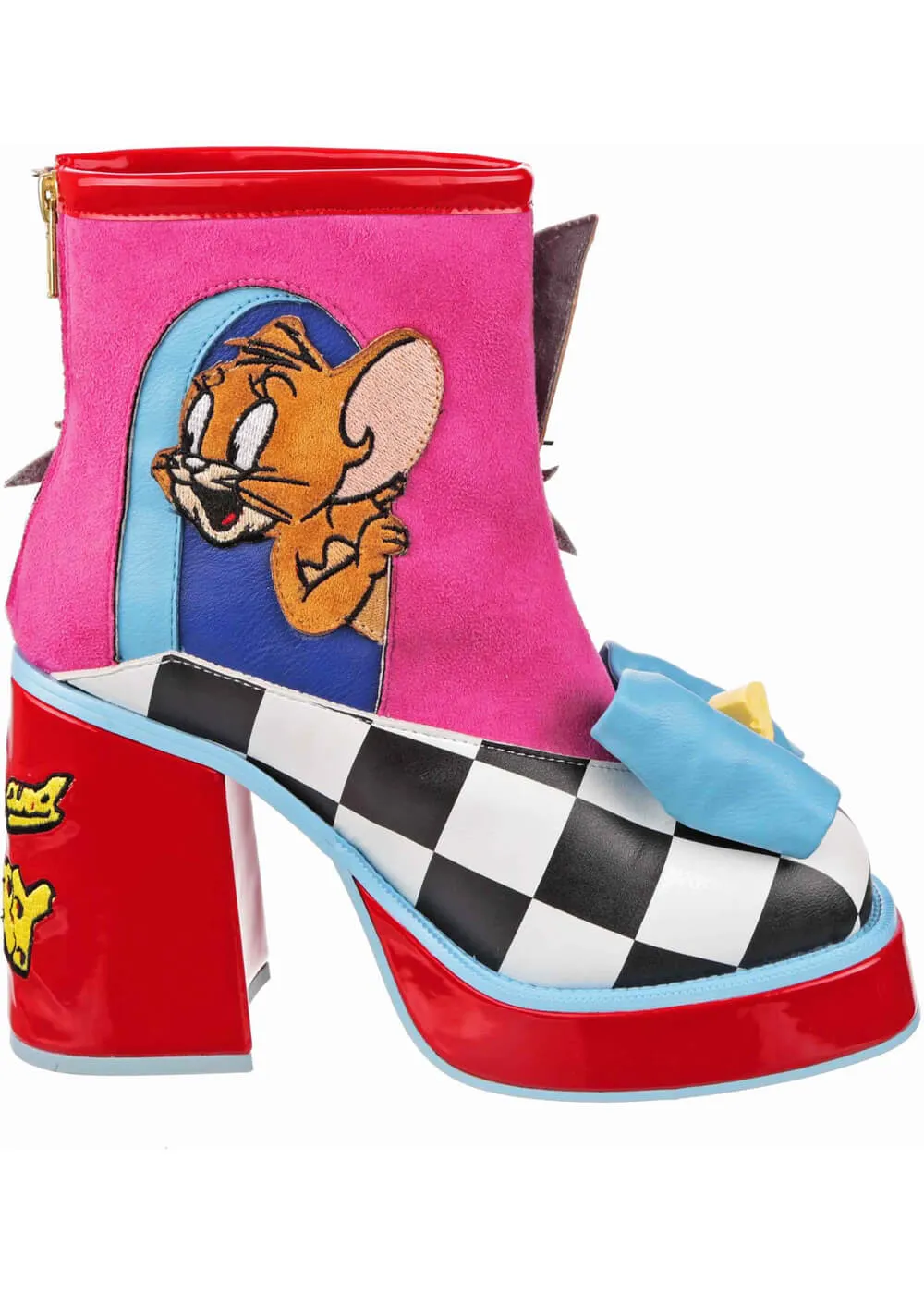 Irregular Choice x Tom and Jerry Sneaky Snack Boots