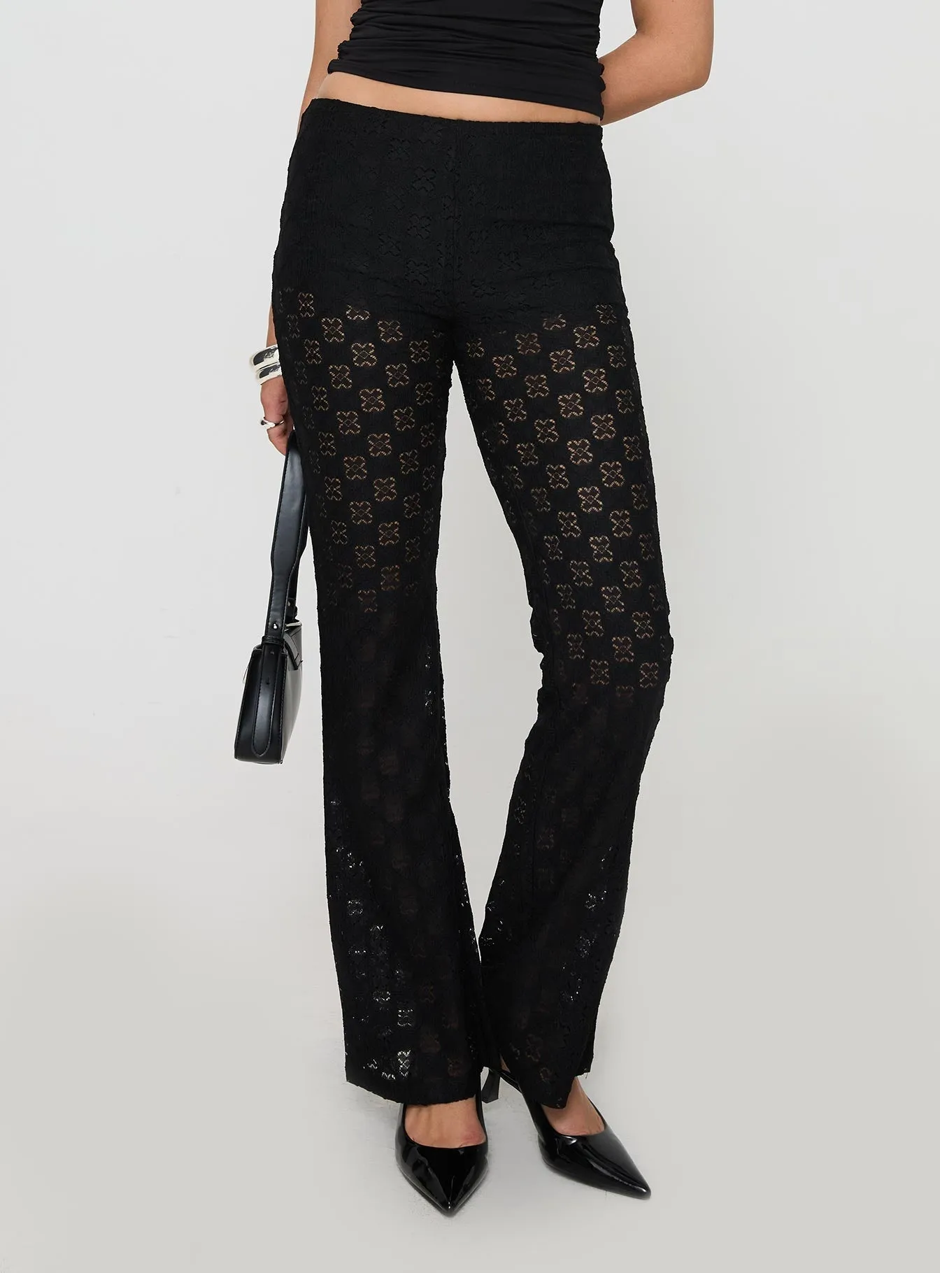 Jubilee Flare Pants Black