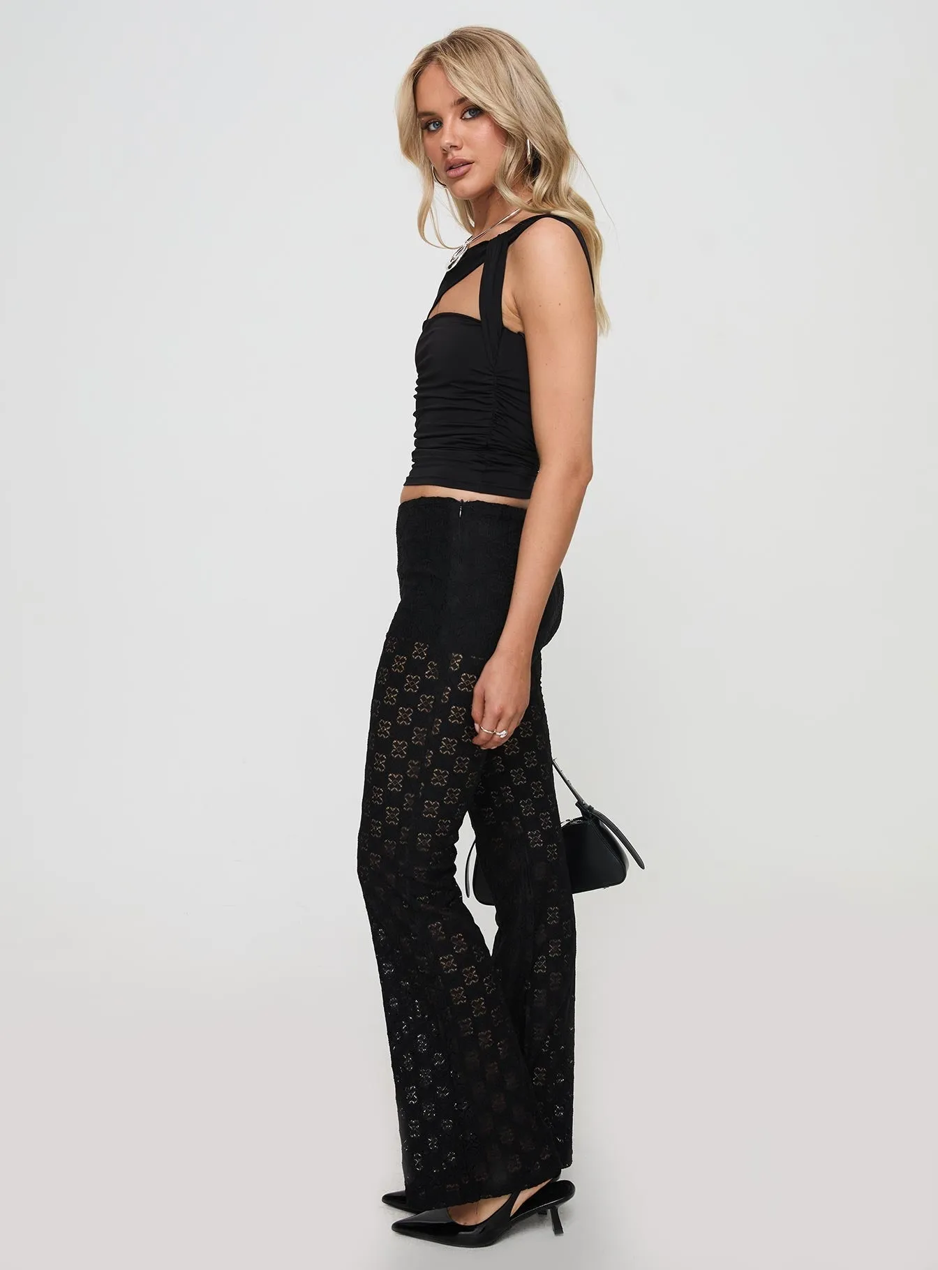 Jubilee Flare Pants Black