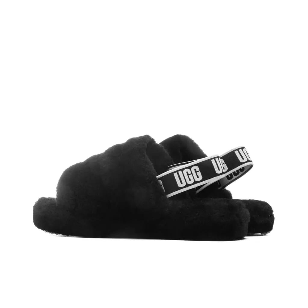 Kids Fluff Yeah Slide - Black