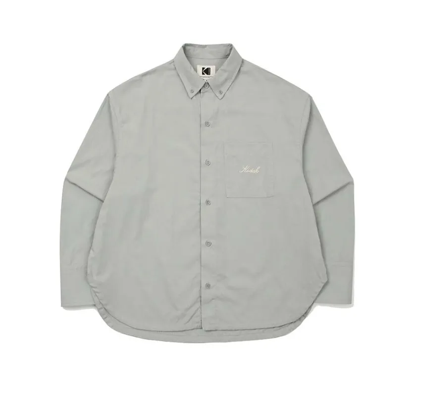 KODAK  |Casual Style Street Style Long Sleeves Plain Cotton