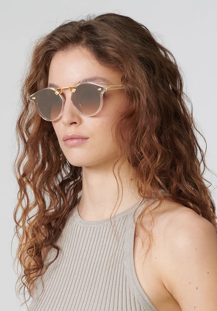 Krewe STL Nylon Sunglasses - Crystal 24K