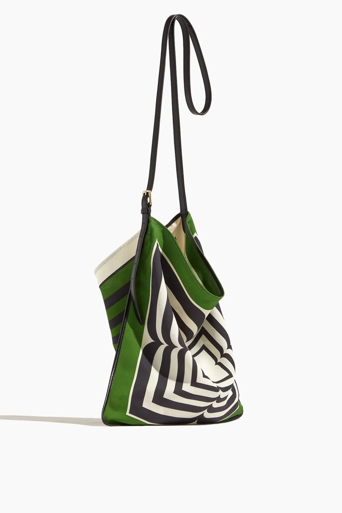 Light Big Scarf Bag in Green