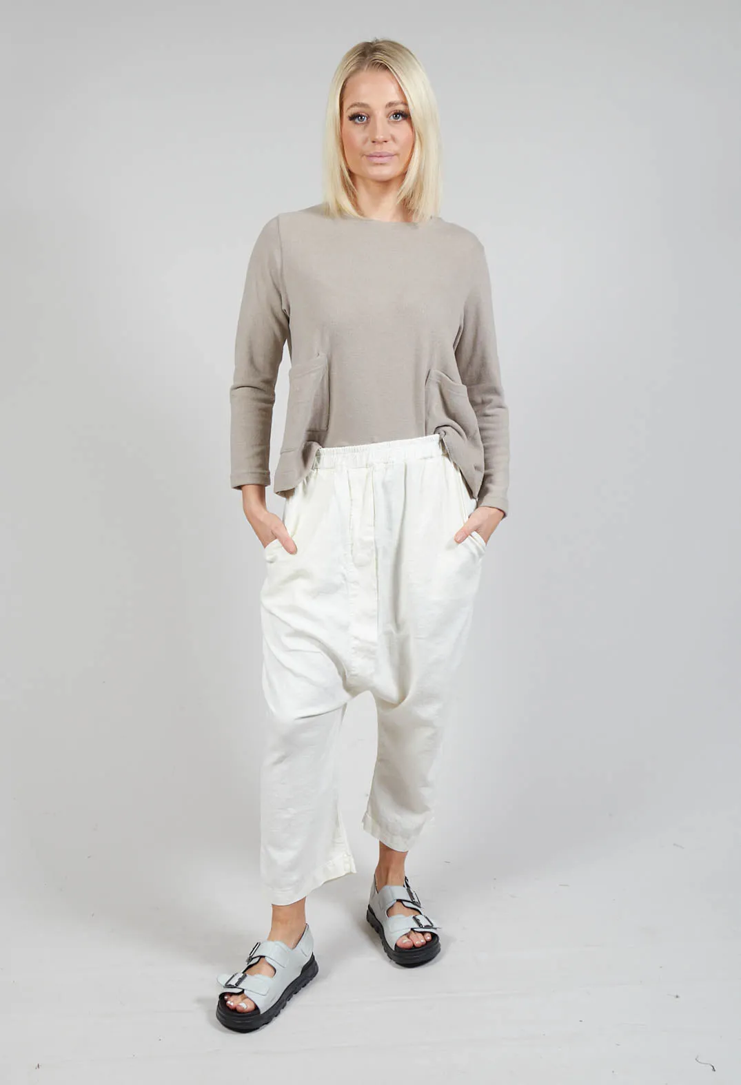 Lippia D Trousers In Mandorla