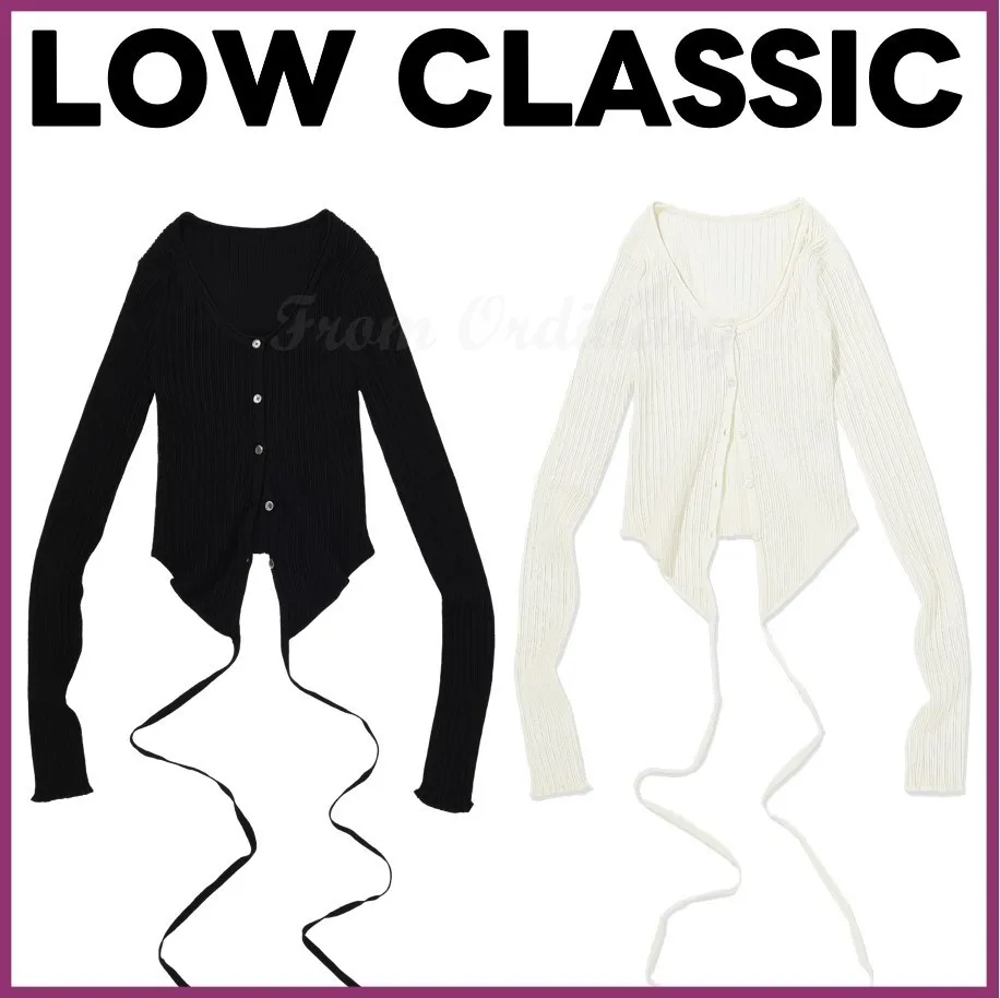 LOW CLASSIC  |Casual Style Street Style Long Sleeves Cardigans