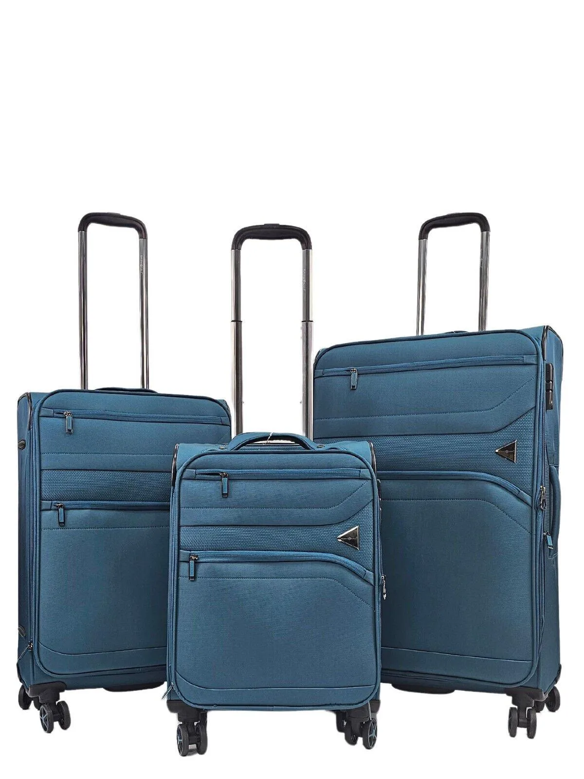 Luggage | Lightweight 8 Wheel Travel Luggage Suitcases | Infinity Leather