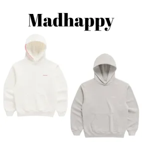 Madhappy  |Unisex Rib Dolman Sleeves Street Style Long Sleeves Plain