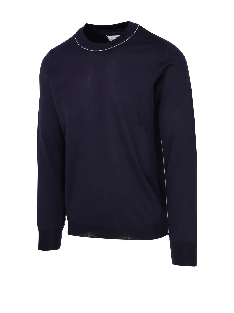 Maison Margiela  |Pullovers Wool Long Sleeves Plain Cotton Long Sleeve T-shirt