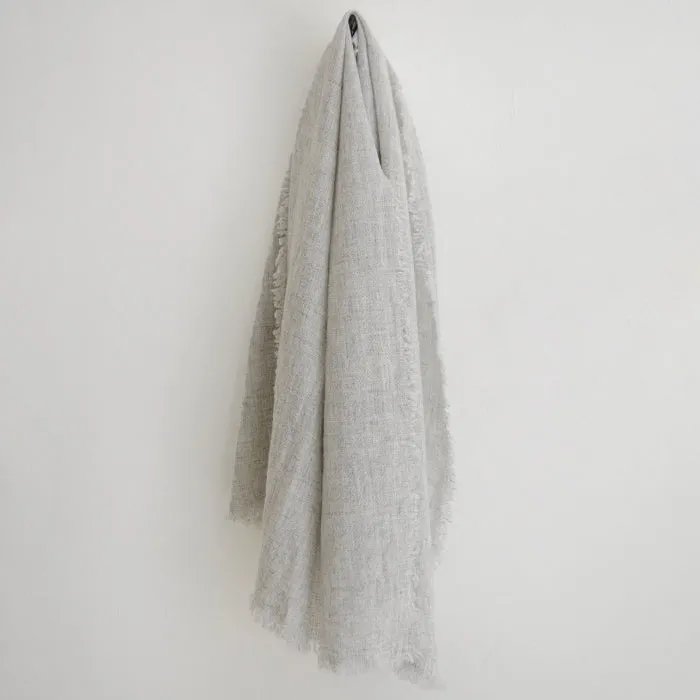 Makié Woman Cashmere Scarf Light Grey