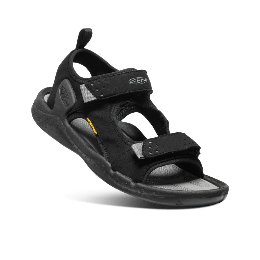 Men's Drift Creek Two-Strap Sandal  |  Black/Steel Grey