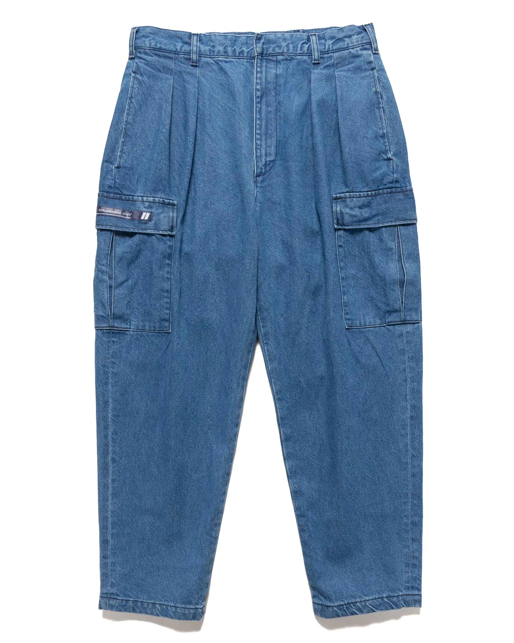 MILT2301 / Trousers / Cotton. Denim Indigo