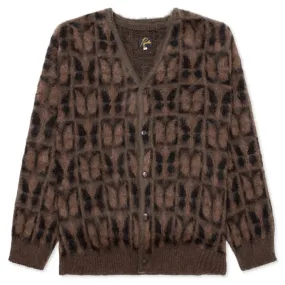 Mohair Cardigan Papillon - Olive