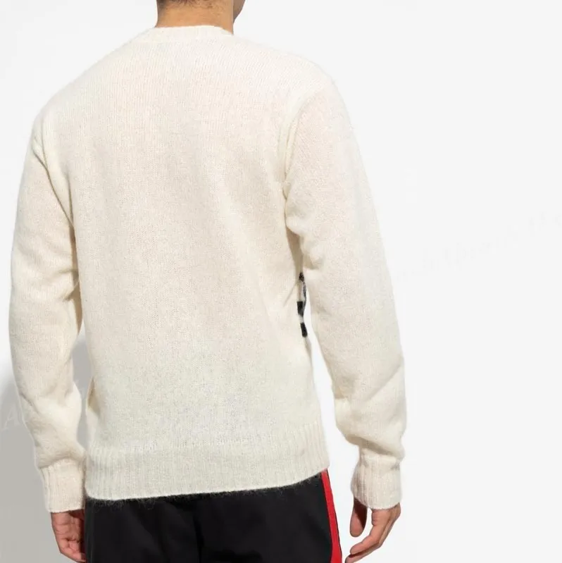 MONCLER  |Crew Neck Wool Street Style Long Sleeves