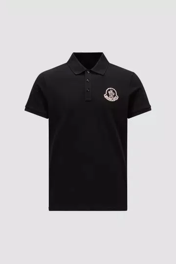 MONCLER  |Embroidered Logo Polo Shirt