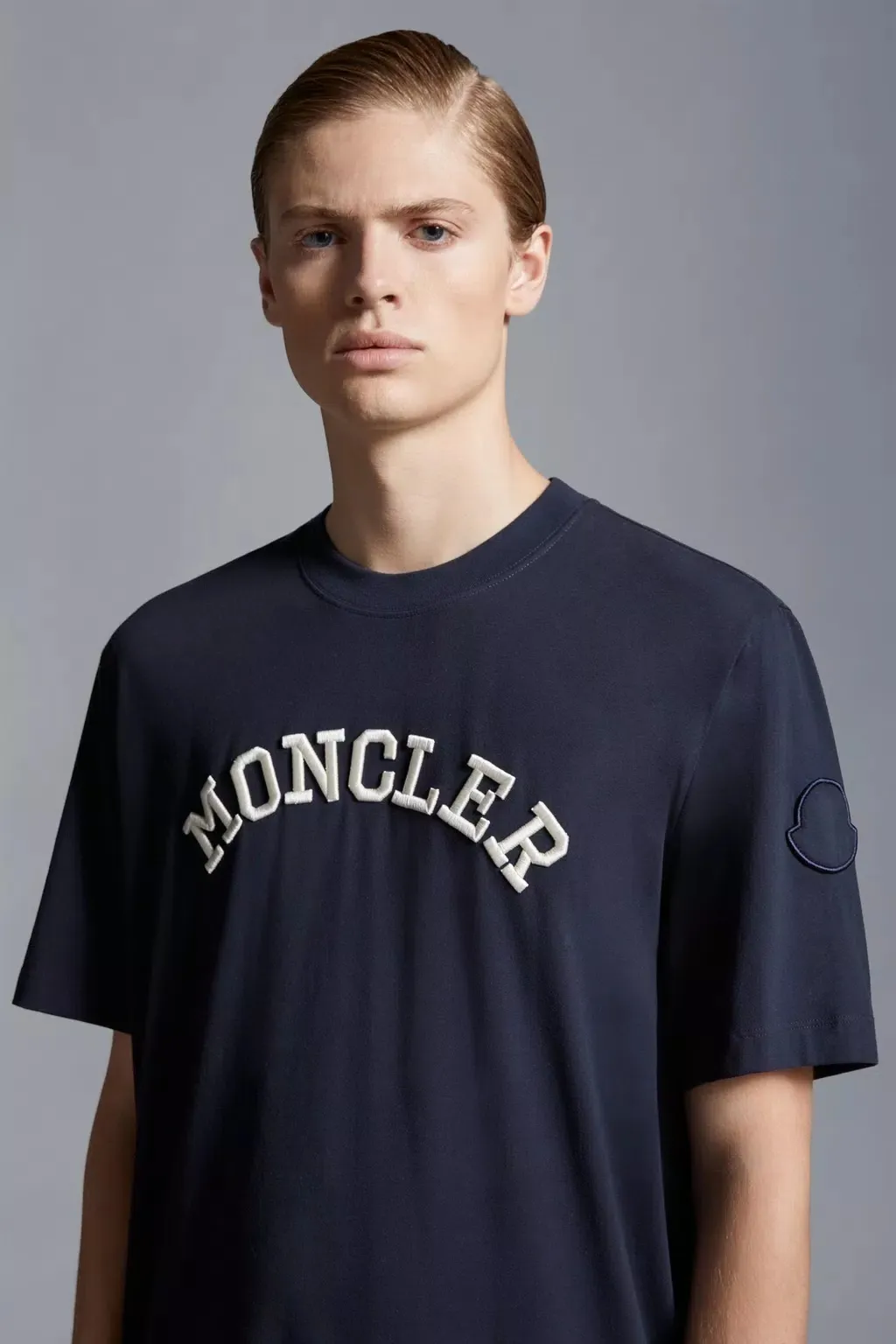 MONCLER  |Embroidered Logo T-Shirt