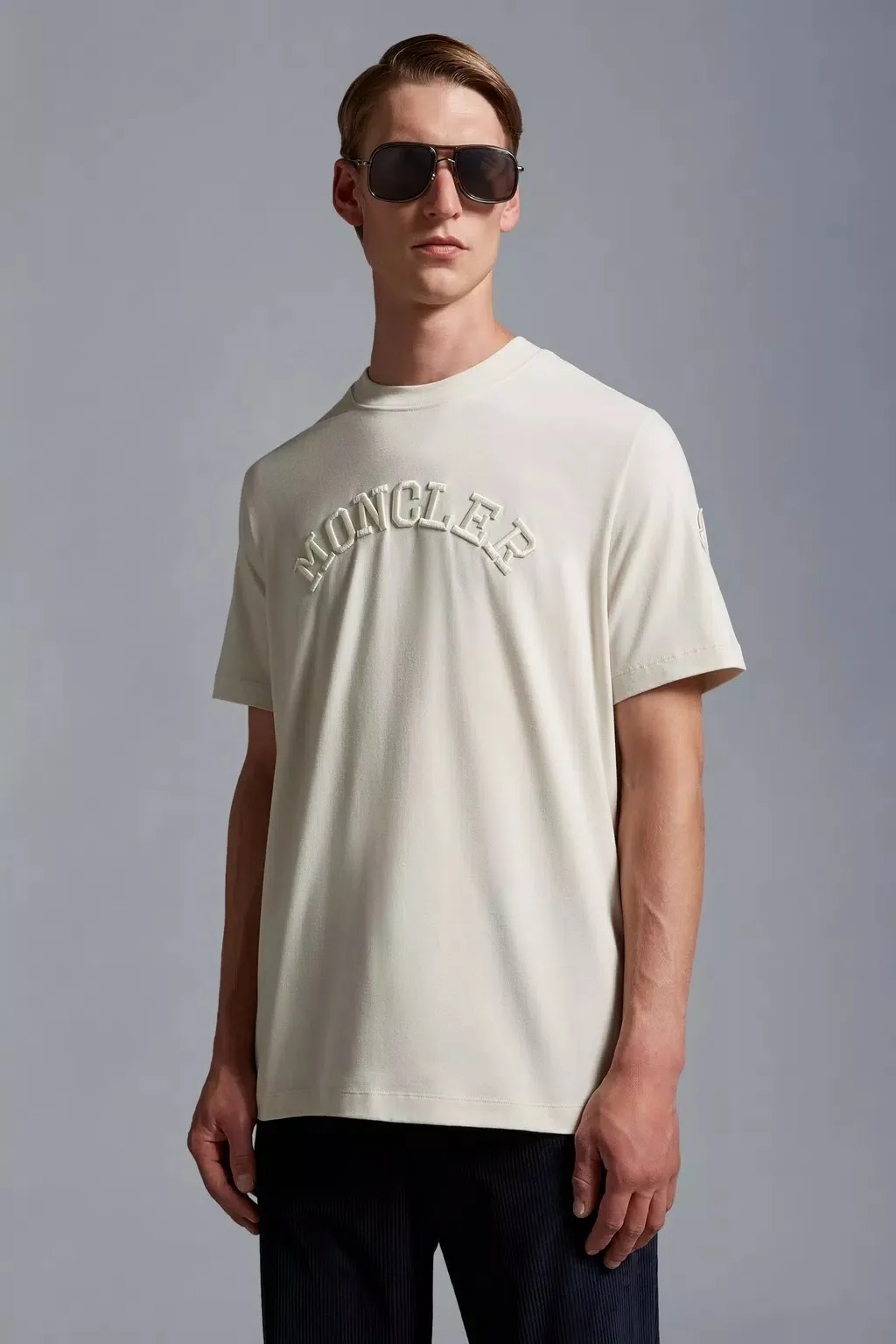 MONCLER  |Embroidered Logo T-Shirt