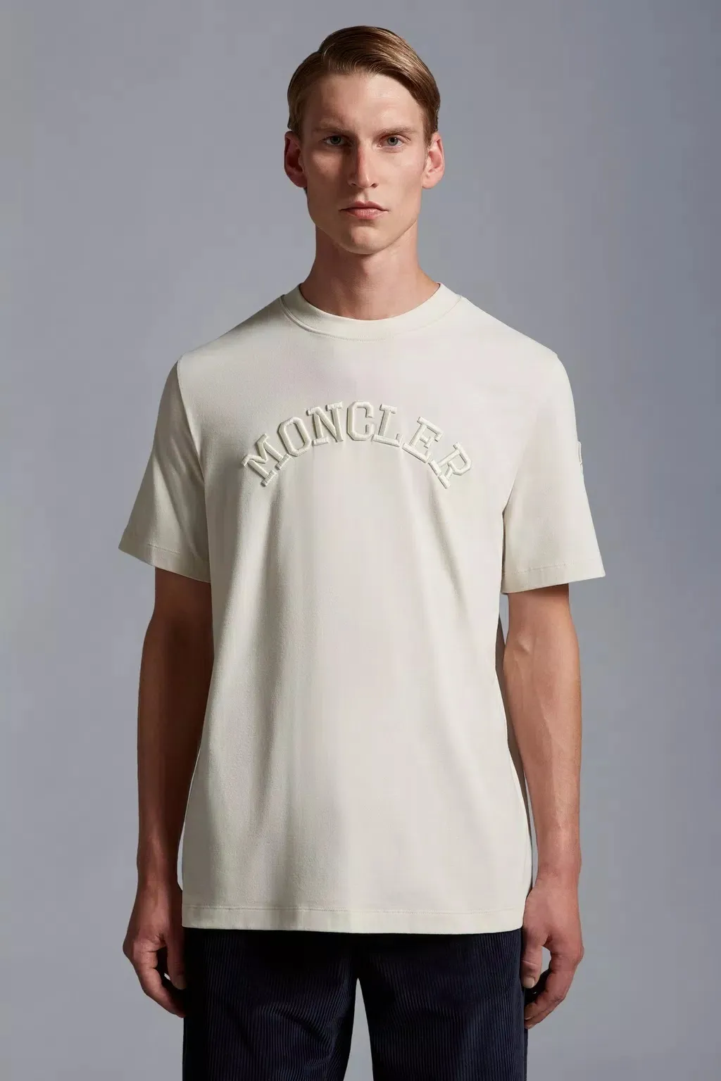 MONCLER  |Embroidered Logo T-Shirt