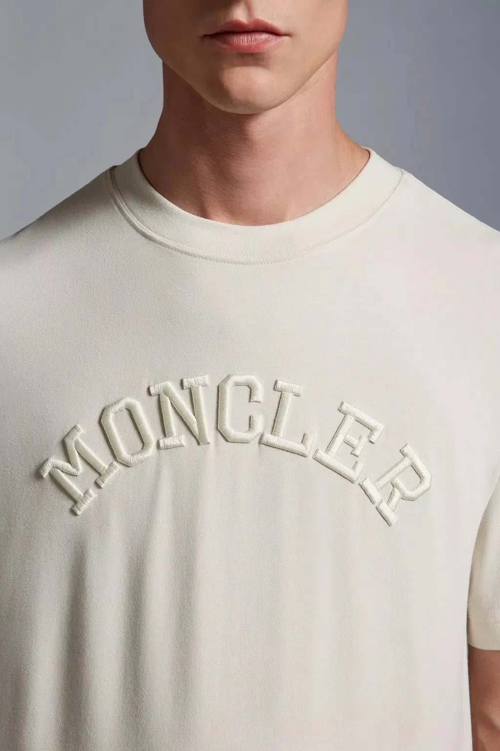 MONCLER  |Embroidered Logo T-Shirt