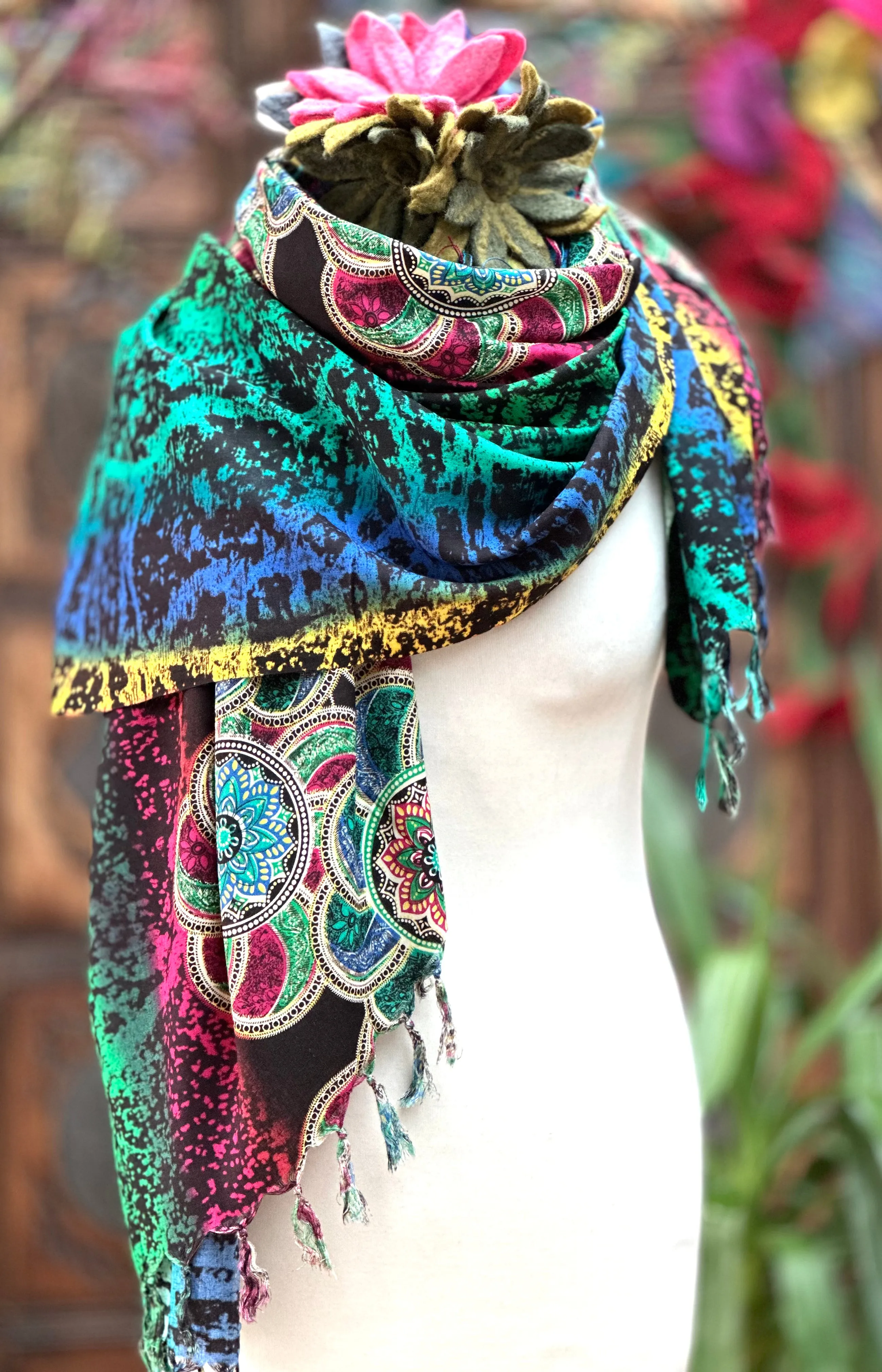 MOON SHADOW SCARF / SARONG / WRAP (OF)