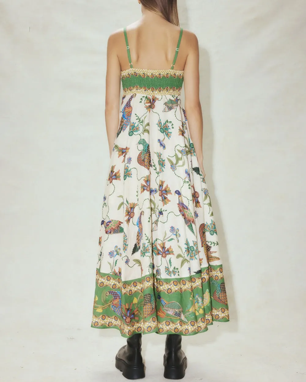 Multicolor Birdie Maxi Sundress