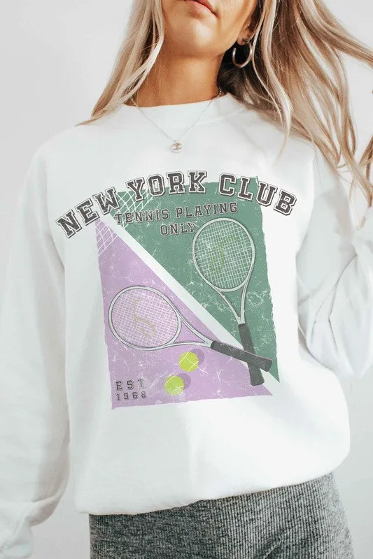 NEW YORK CLUB TENNIS PLAYING ONLY Sweatshirt