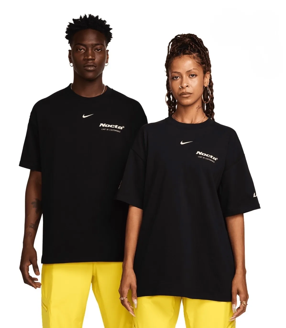 Nike  |Crew Neck Pullovers Unisex Street Style Collaboration Cotton