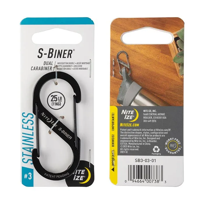 NiteIze S-Biner Stainless Steel Dual Carabiner #3