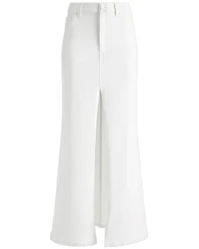 Off White Rye Maxi Skirt