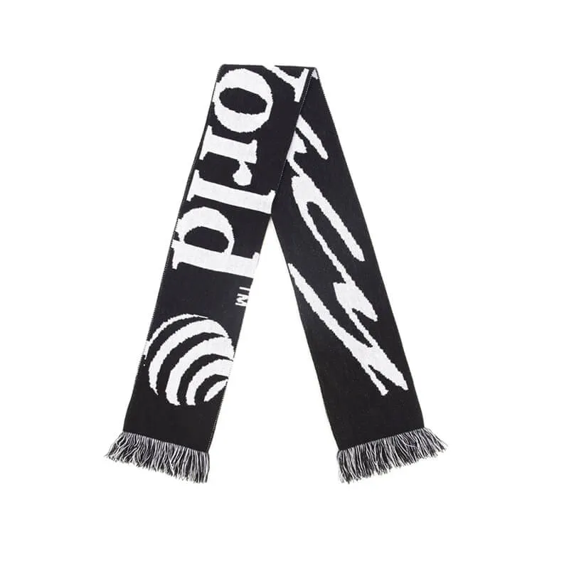 P. World Scarf - Black