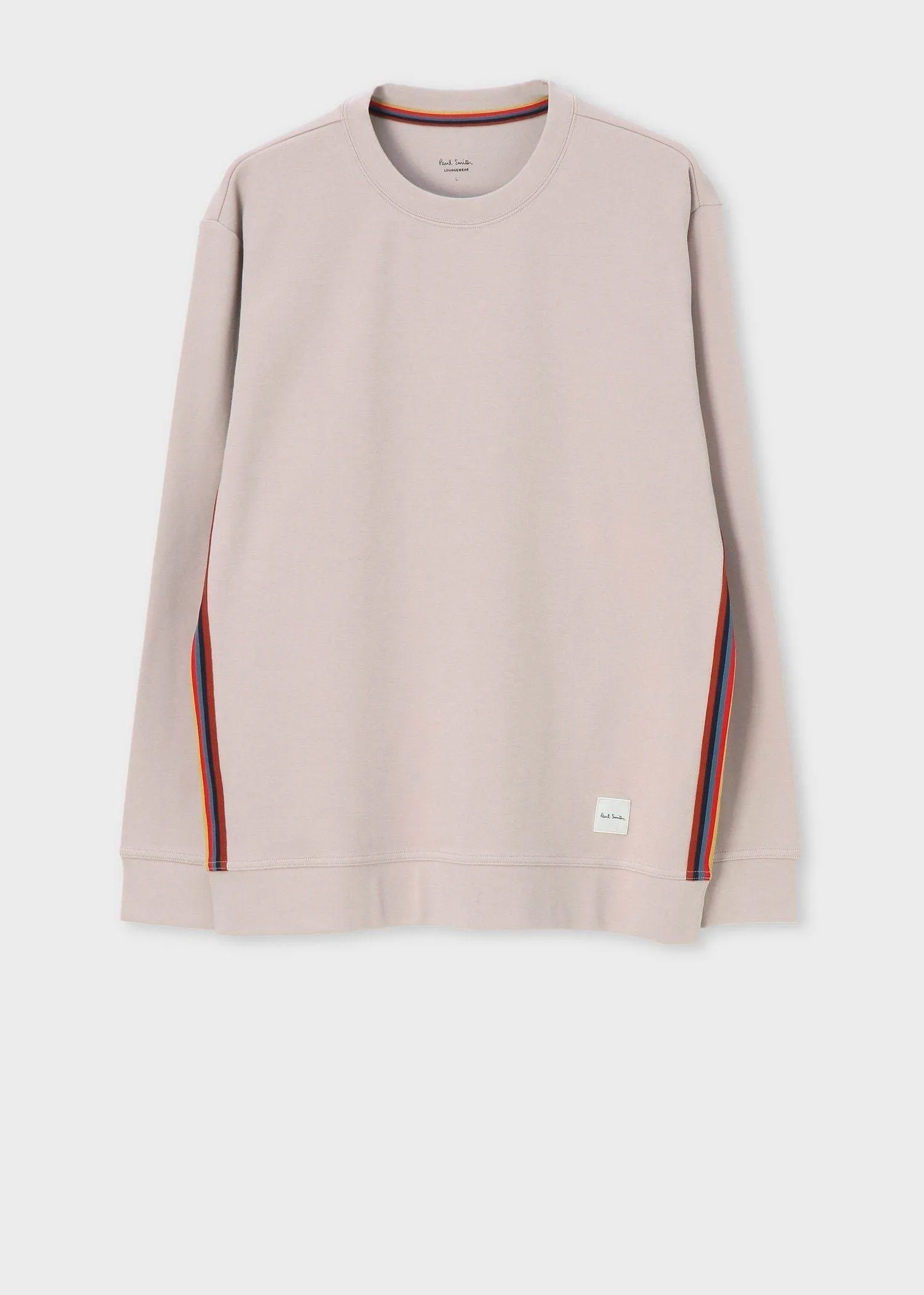 Paul Smith  |Crew Neck Stripes Long Sleeves Cotton Long Sleeve T-shirt