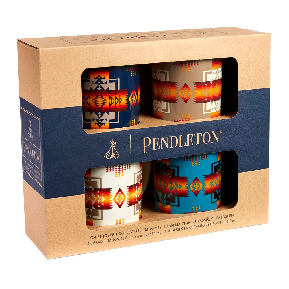 Pendleton Chief Joseph Multi Ceramic Mug Set