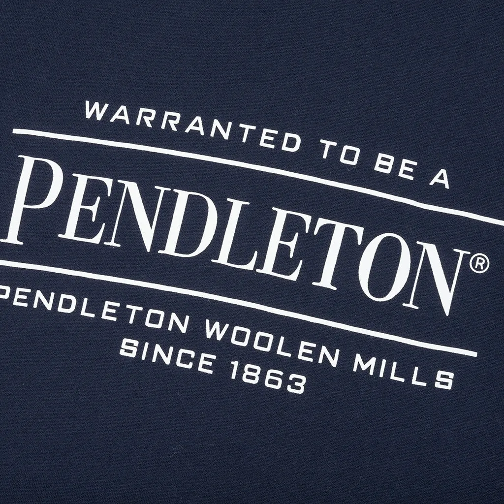 Pendleton .CO L/S Hooded Sweatshirt - Navy