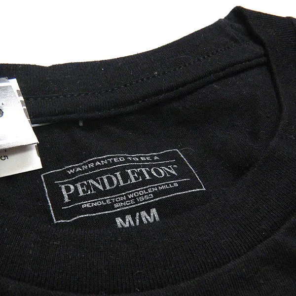 PENDLETON  |Crew Neck Unisex Street Style Cotton Short Sleeves Logo