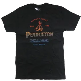 PENDLETON  |Crew Neck Unisex Street Style Cotton Short Sleeves Logo