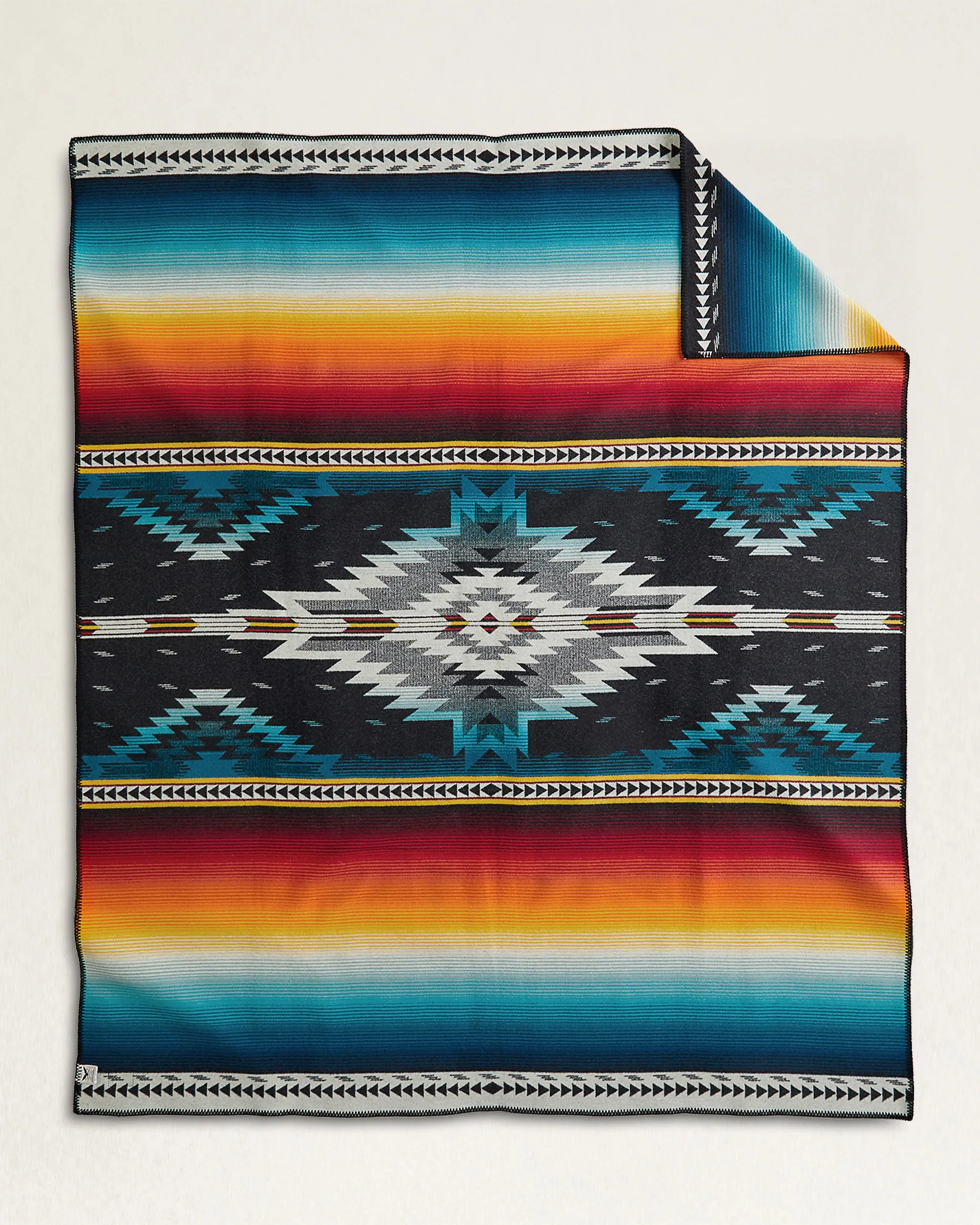 Pendleton Jacquard Blanket Unnapped, Saltillo Sunset