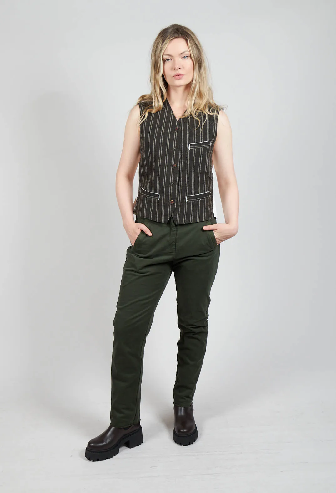 Philomene Pants in Olive