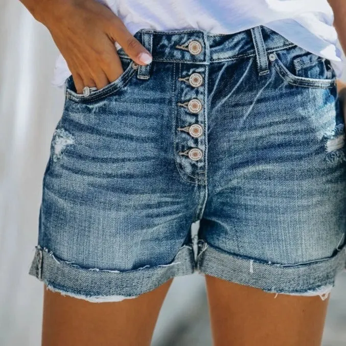 Polly Denim Shorts