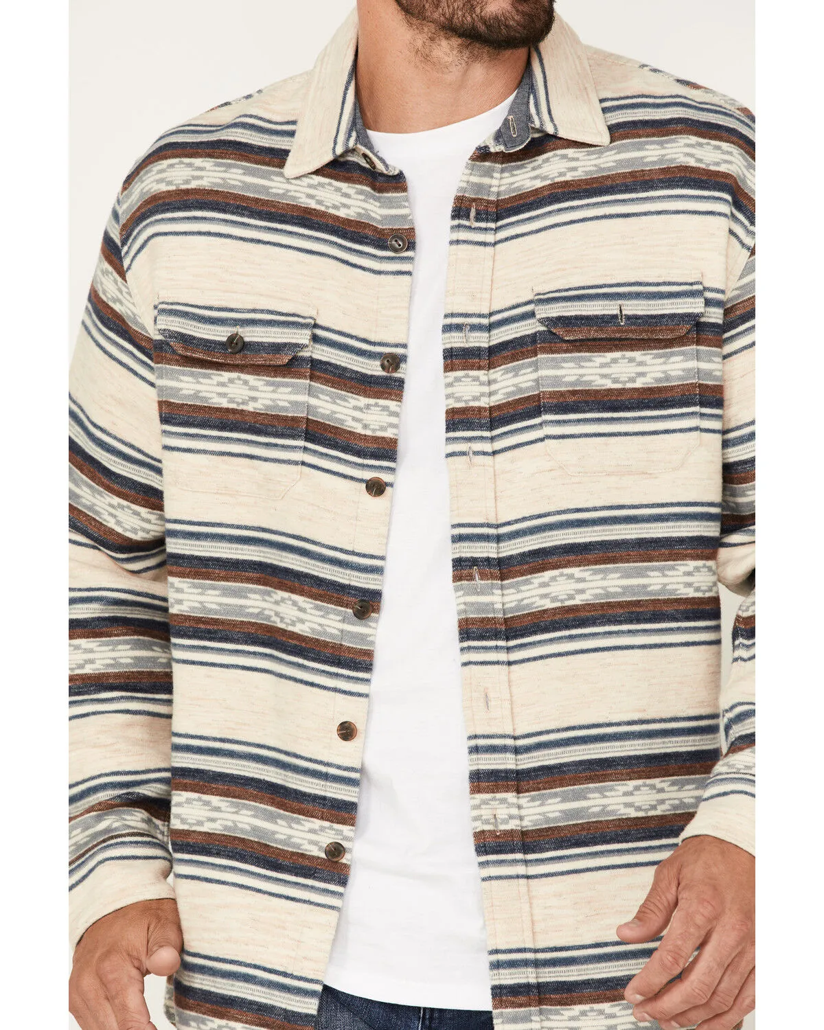 Product Name:  Pendleton Men's Driftwood Stripe Button Down Western Shirt