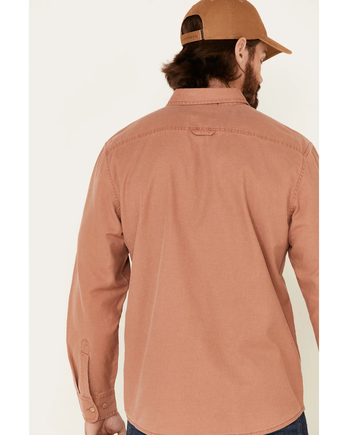 Product Name:  Pendleton Men's Rust Beach Shack Solid Long Sleeve Western Shirt