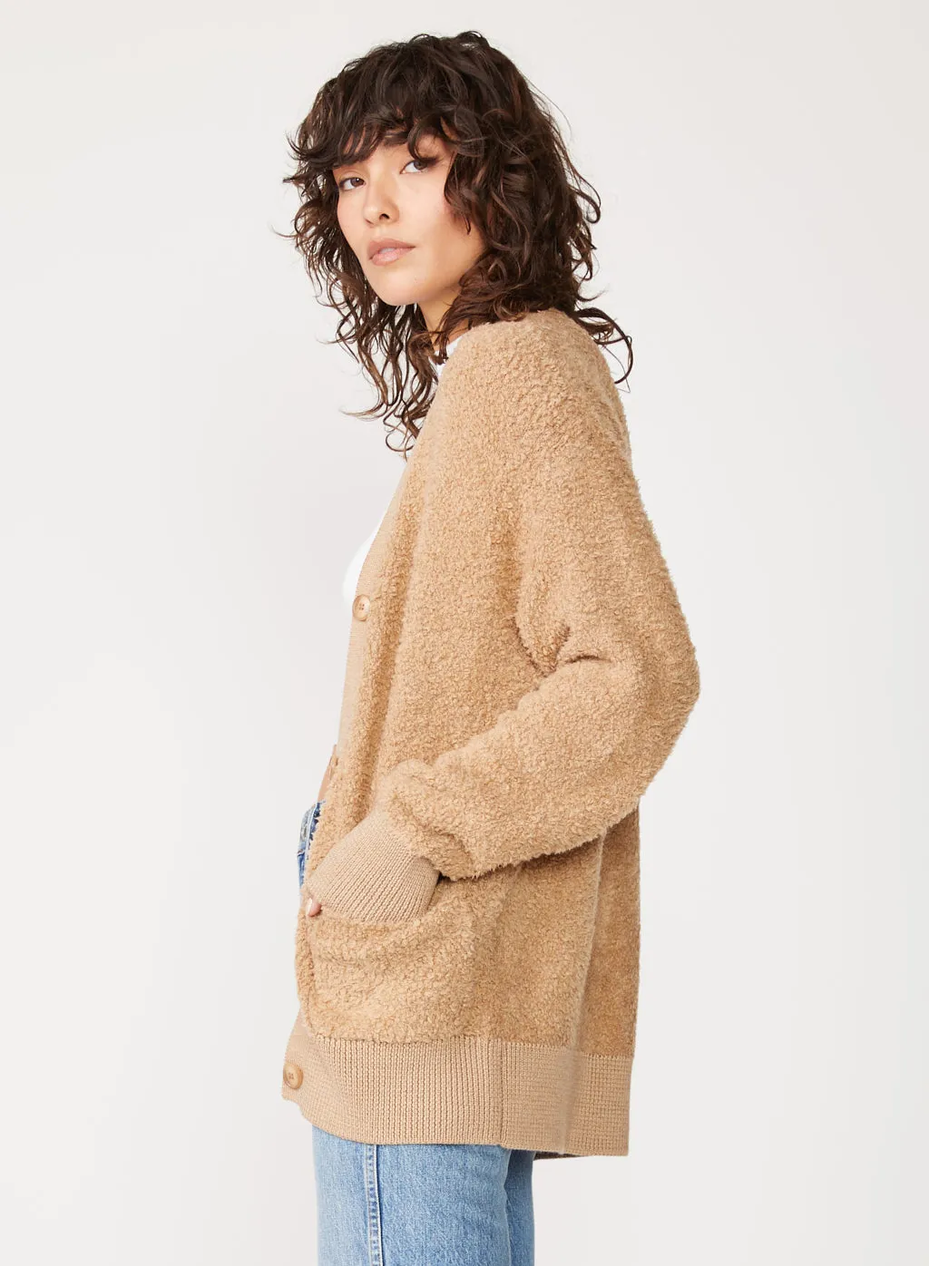 Rabassa Cardigan in Camel