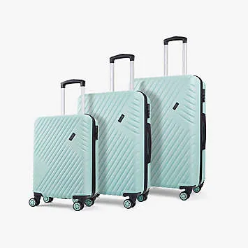 Rock Santiago 3 Piece Set Hardshell Suitcases | Kaleidoscope