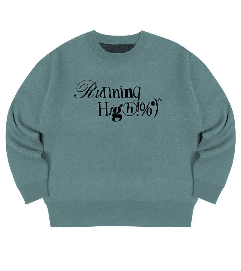 runningHIGH  |Casual Style Street Style Long Sleeves Plain Logo