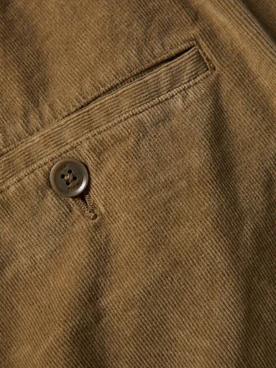 Slim fit corduroy pants