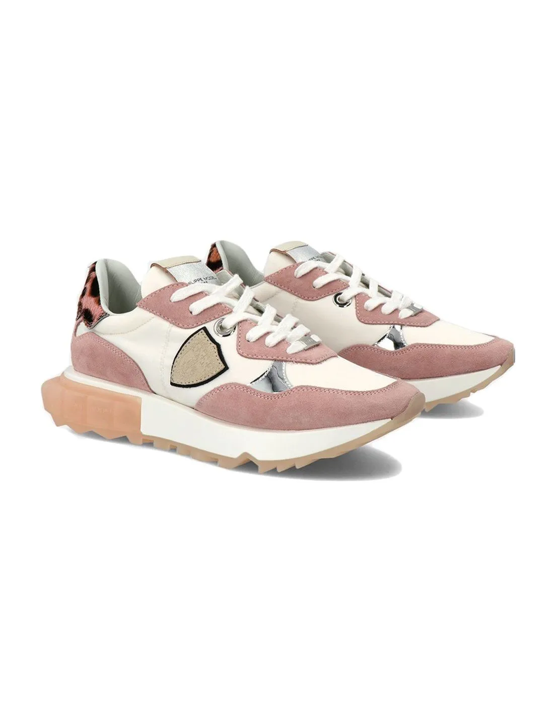 Sneakers Philippe Model donna La Rue LRLD W003 rosa AI22