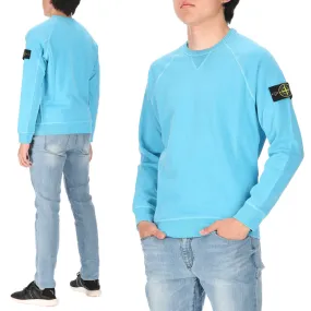 STONE ISLAND  |Crew Neck Street Style Long Sleeves Plain Cotton